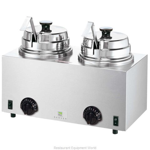 Server Products 81220 Food Topping Warmer, Countertop (Magnified)