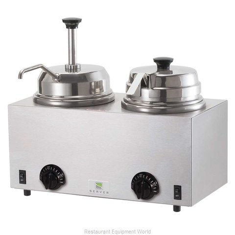 Server Products 81290 Food Topping Warmer, Countertop