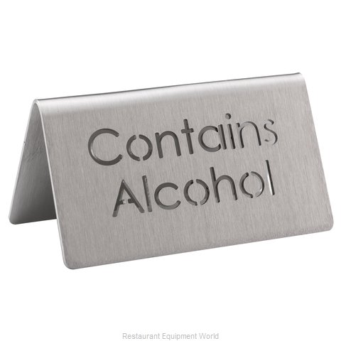 Service Ideas 1C-BF-ALCOHOL-MOD Beverage Sign