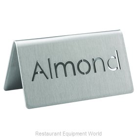 Service Ideas 1C-BF-ALMOND-MOD Beverage Sign