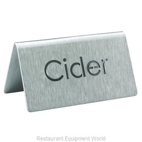 Service Ideas 1C-BF-CIDER-MOD Beverage Sign