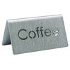 Tabletop Sign, Tent / Card
 <br><span class=fgrey12>(Service Ideas 1C-BF-COFFEE-MOD Beverage Sign)</span>