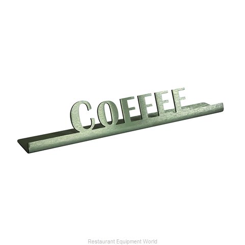 Service Ideas 1C-BF-COFFEE-SIGN Tabletop Sign, Tent / Card