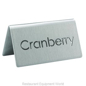 Service Ideas 1C-BF-CRANBERRY-MOD Beverage Sign