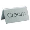 Tabletop Sign, Tent / Card
 <br><span class=fgrey12>(Service Ideas 1C-BF-CREAM-MOD Beverage Sign)</span>