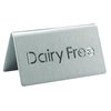 Tabletop Sign, Tent / Card
 <br><span class=fgrey12>(Service Ideas 1C-BF-DAIRYFREE-MOD Beverage Sign)</span>