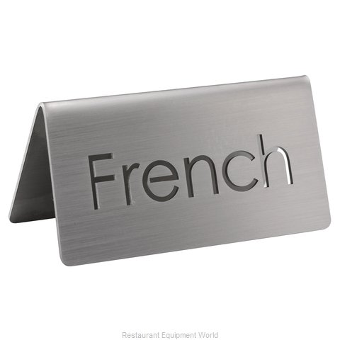 Service Ideas 1C-BF-FRENCH-MOD Beverage Sign
