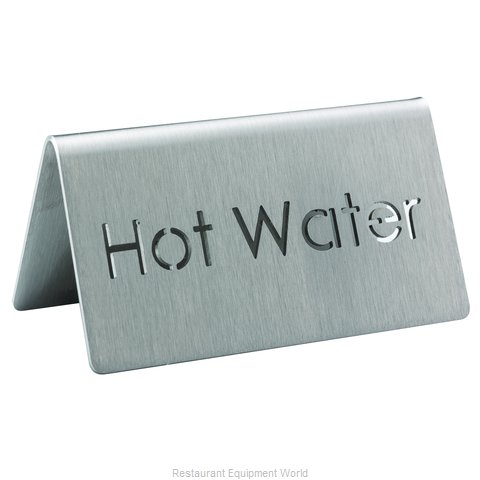 Service Ideas 1C-BF-HOTWATER-MOD Beverage Sign