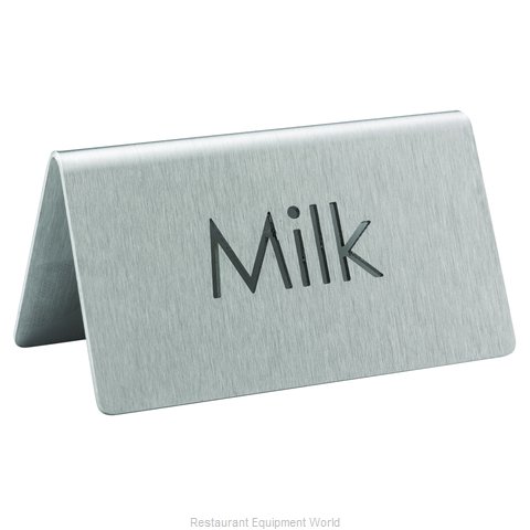 Service Ideas 1C-BF-MILK-MOD Beverage Sign