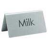 Tabletop Sign, Tent / Card
 <br><span class=fgrey12>(Service Ideas 1C-BF-MILK-MOD Beverage Sign)</span>