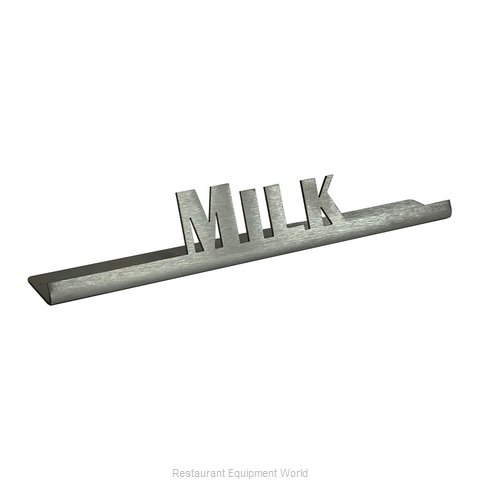 Service Ideas 1C-BF-MILK-SIGN Tabletop Sign, Tent / Card