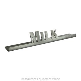 Service Ideas 1C-BF-MILK-SIGN Tabletop Sign, Tent / Card