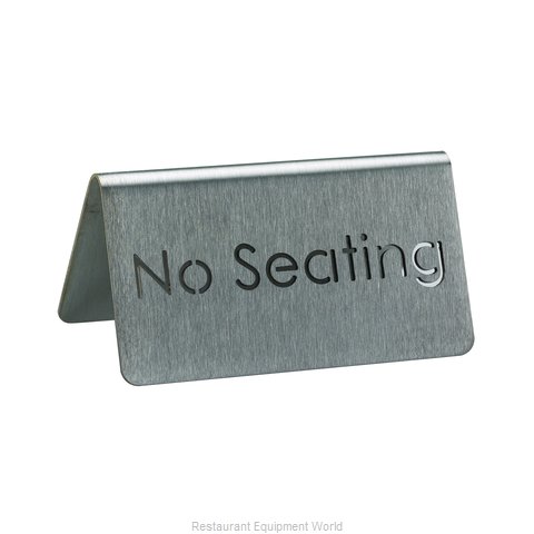 Service Ideas 1C-BF-NOSEATING-MOD Tabletop Sign, Tent / Card