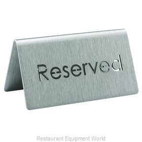 Service Ideas 1C-BF-RESERVED-MOD Beverage Sign