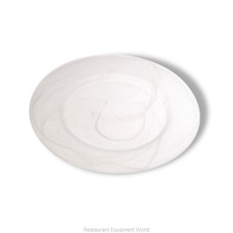 Service Ideas 8003221WH Plate, Glass