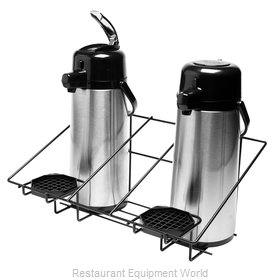 Service Ideas APR2BLC Airpot Serving Rack