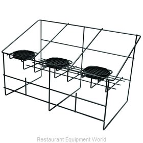 Service Ideas APR3BLC Airpot Serving Rack