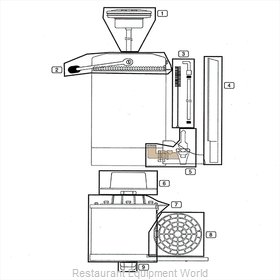 Service Ideas GIUFAUCV2 Beverage Dispenser, Faucet / Spigot