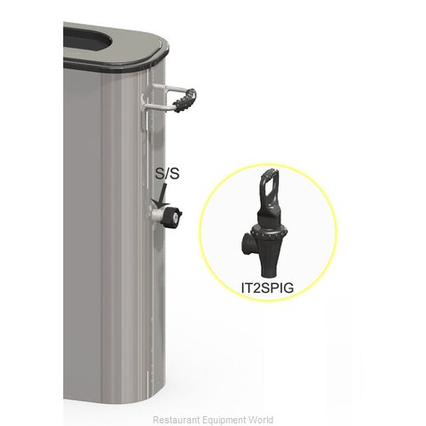 Service Ideas IT2SPIG Beverage Dispenser, Faucet / Spigot