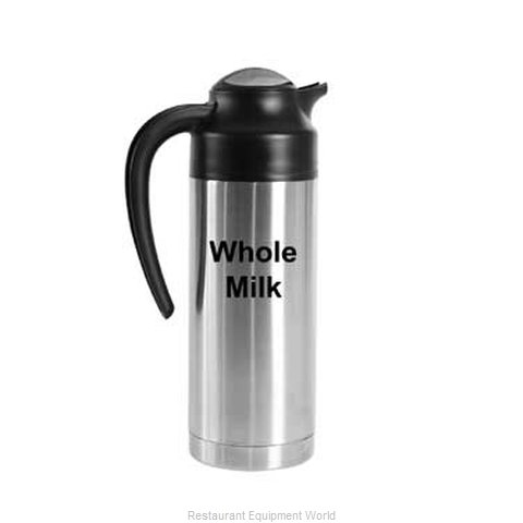 Service Ideas S2SN100EWHOLE Coffee Beverage Server Stainless Steel