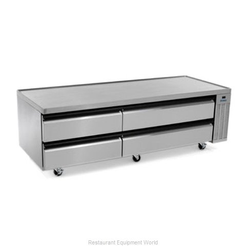 Silver King SKRCB79H/C10 High Capacity Hvy-Duty Refrigerated Chef Base