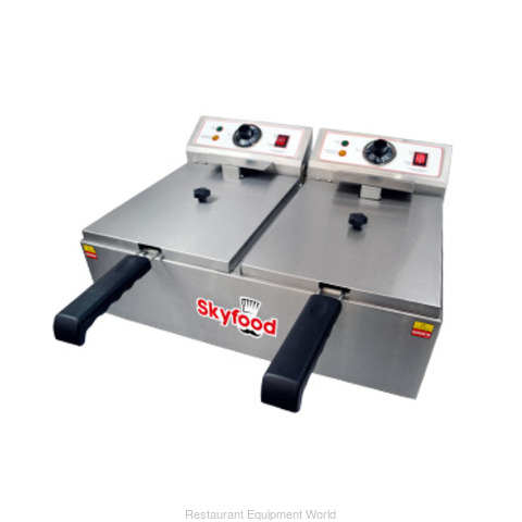 ELECTRIC FRYER - COUNTERTOP DOUBLE WELL