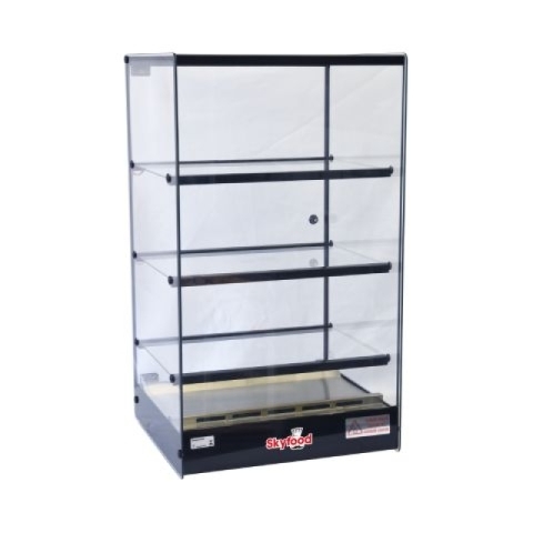FOOD WARMER DISPLAY CASE - TOWER LINE - TRIPLE  SHELF - 9 PANS
