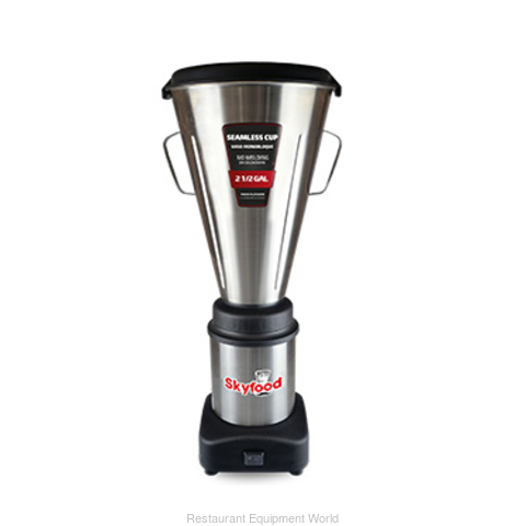 2 1/2 gal FOOD BLENDER 3,500 RPM 1/2 HP - STAINLESS STEEL SEAMLESS CONTAINER