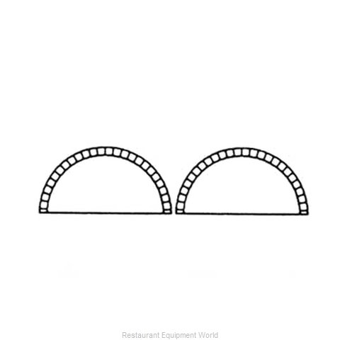 Somerset Industries DD1 Pastry Turnover Die