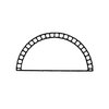 Molde para Hacer Empanadas
 <br><span class=fgrey12>(Somerset Industries DS5 Pastry Turnover Die)</span>