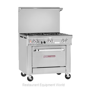 Southbend 4361A-2CL Range, 36