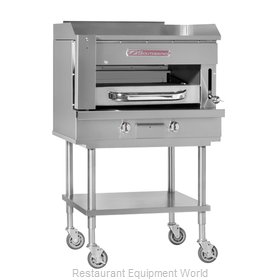 Southbend SSB-36 Griddle on Overfire Broiler, Gas, Countertop