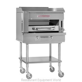 Southbend SSB-45 Griddle on Overfire Broiler, Gas, Countertop