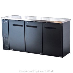 Spartan Refrigeration SBBB-72 Back Bar Cabinet, Refrigerated