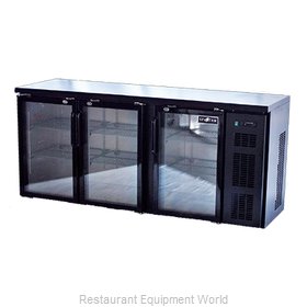 Spartan Refrigeration SGBBB-79-SL Back Bar Cabinet, Refrigerated
