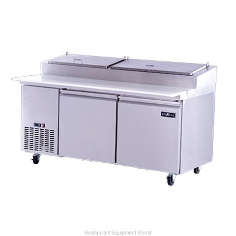 Spartan Refrigeration SPR-72 Refrigerated Counter, Pizza Prep Table