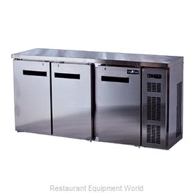 Spartan Refrigeration SSBB-79-SL Back Bar Cabinet, Refrigerated