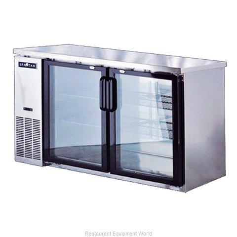 Spartan Refrigeration SSGBB-48 Back Bar Cabinet, Refrigerated