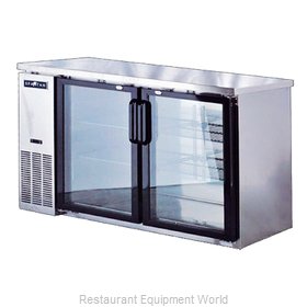 Spartan Refrigeration SSGBB-48 Back Bar Cabinet, Refrigerated