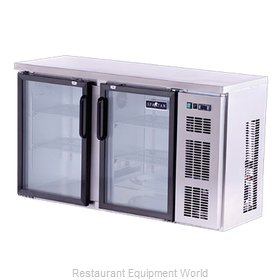 Spartan Refrigeration SSGBB-58-SL Back Bar Cabinet, Refrigerated