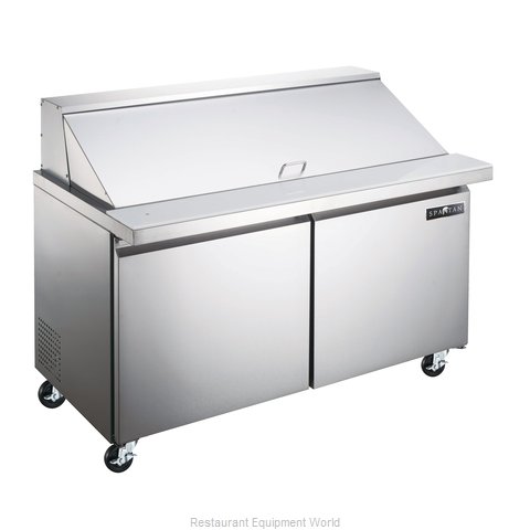 Spartan Refrigeration SST-48-18 Refrigerated Counter, Mega Top Sandwich / Salad