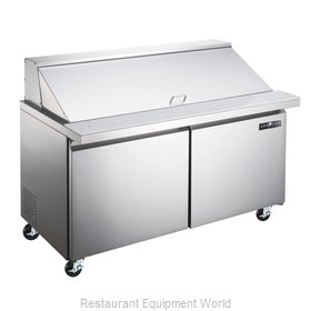 Spartan Refrigeration SST-60-24 Refrigerated Counter, Mega Top Sandwich / Salad