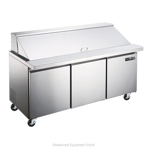 Spartan Refrigeration SST-72-30 Refrigerated Counter, Mega Top Sandwich / Salad