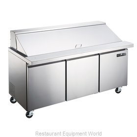 Spartan Refrigeration SST-72-30 Refrigerated Counter, Mega Top Sandwich / Salad