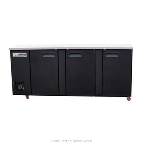 Saturn SBB-90 Backbar Cabinet, Refrigerated