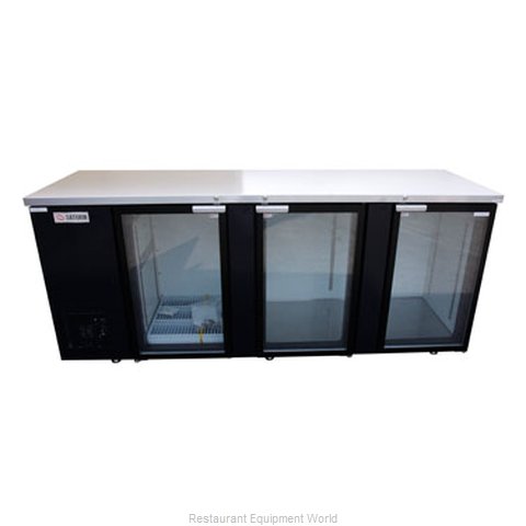 Saturn SBB-90G Backbar Cabinet, Refrigerated