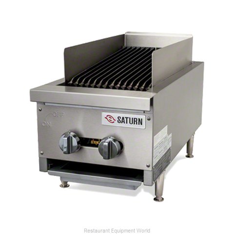 Saturn SCB12-HD Charbroiler Gas Counter Model