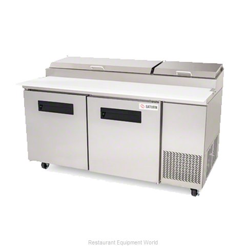 Saturn SPT-67 Pizza Prep Table Refrigerated