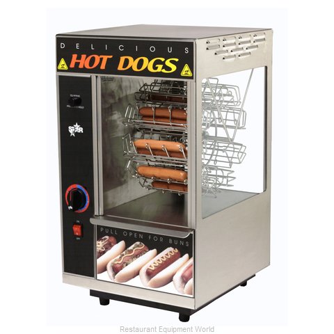 Star 174CBA Hot Dog Broiler / Rotisserie