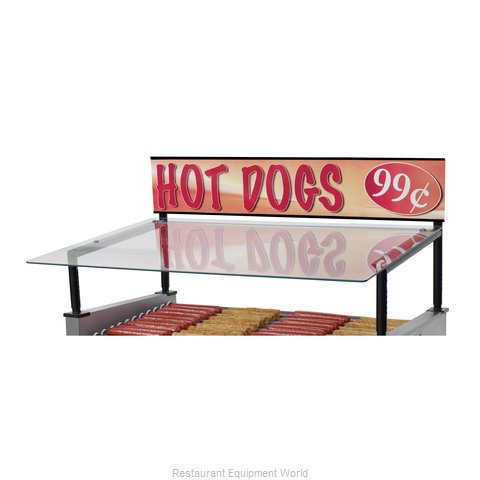 Star 50SG-G Hot Dog Grill Sneeze Guard